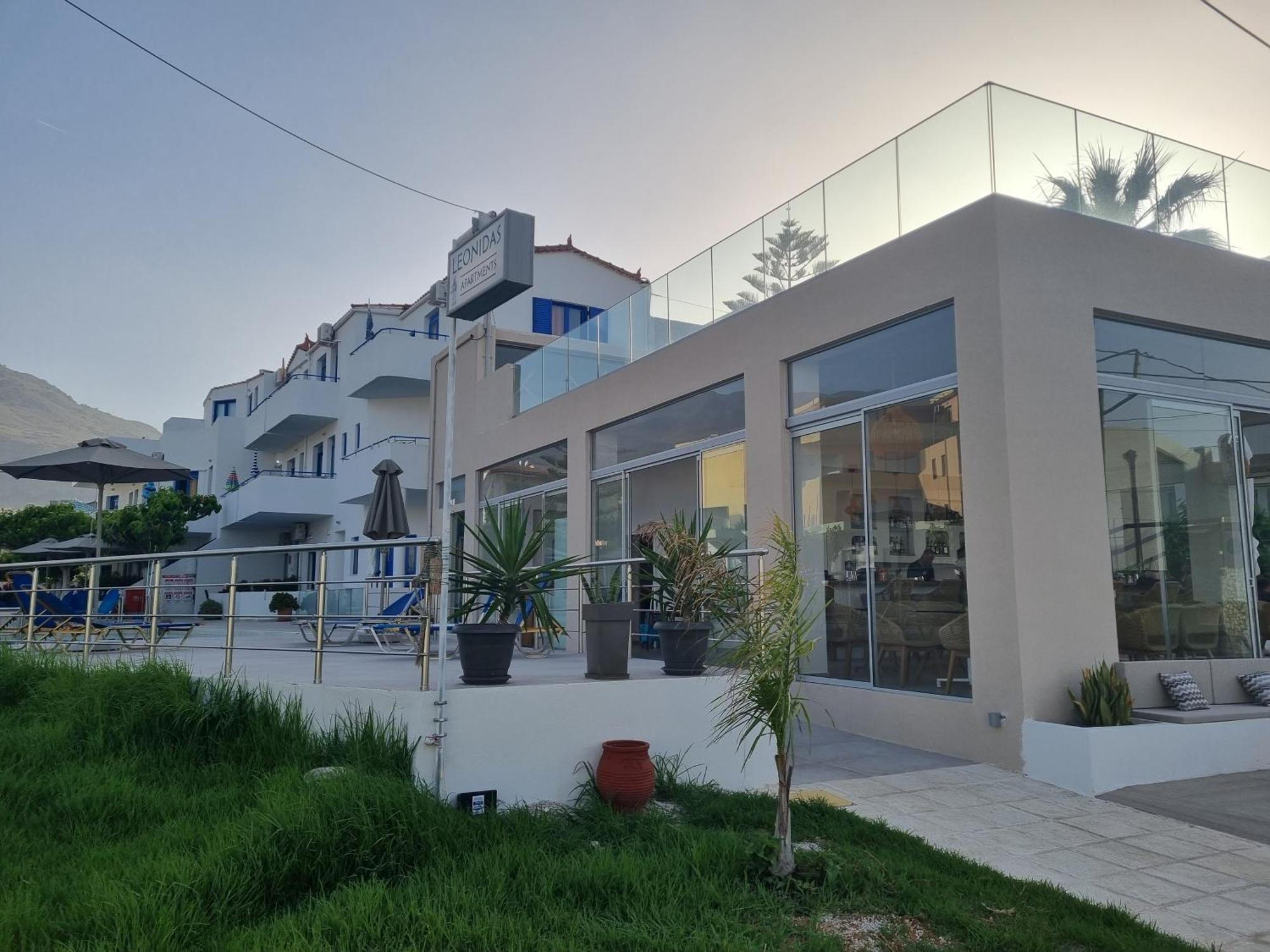 Leonidas Studios & Apartments Georgioupoli Exterior photo